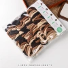 5 clips of hair bands, high-elasticity towel bands, seamless hair ties, fashionable jacquard wavy hair ties, and seamless leather bands Specification image